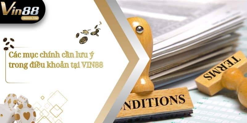 Những mục mà bạn cần đặc biệt lưu ý ở điều khoản và điều kiện