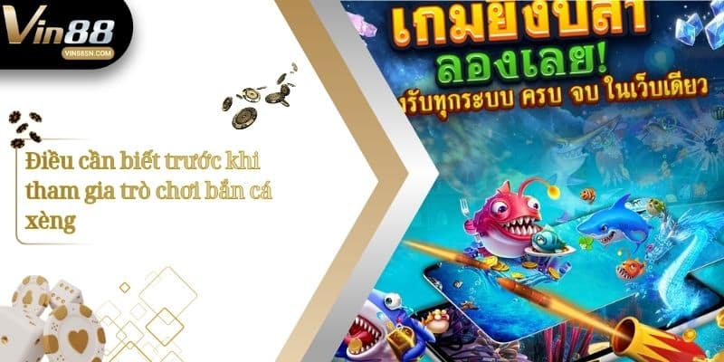Điều cần biết trước khi tham gia trò chơi bắn cá xèng